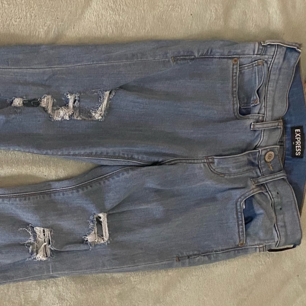 Express | Light Wash Bootcut Jeans